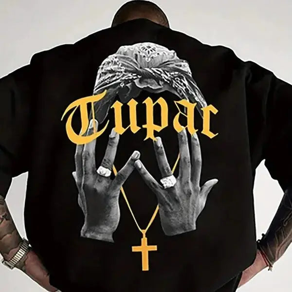 2Pac Streetwear Graphic Back Print