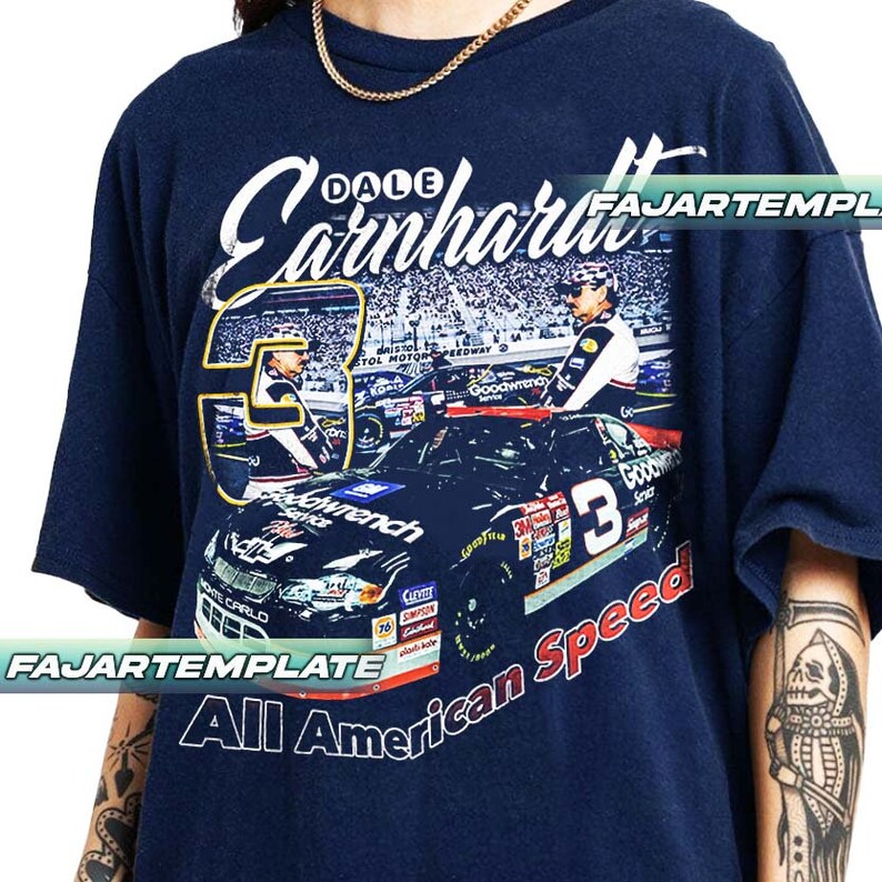 Dale Earnhardt American race car driver Vintage