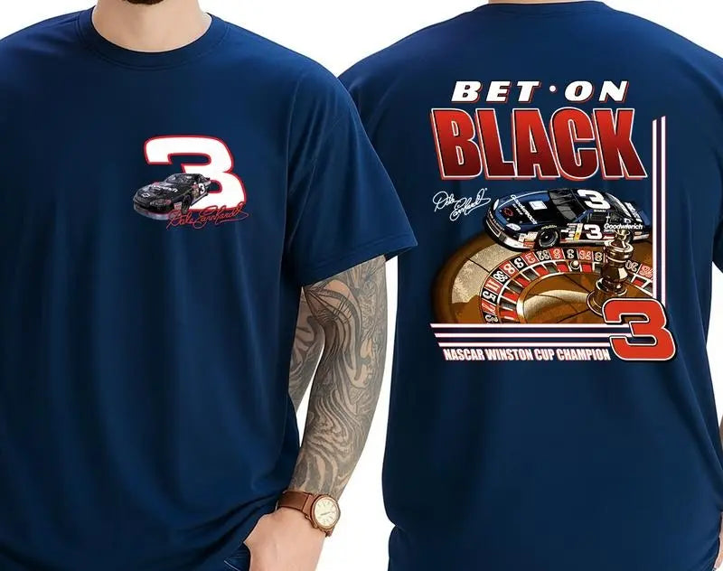 Dale Earnhardt Bet On Black 2 sides