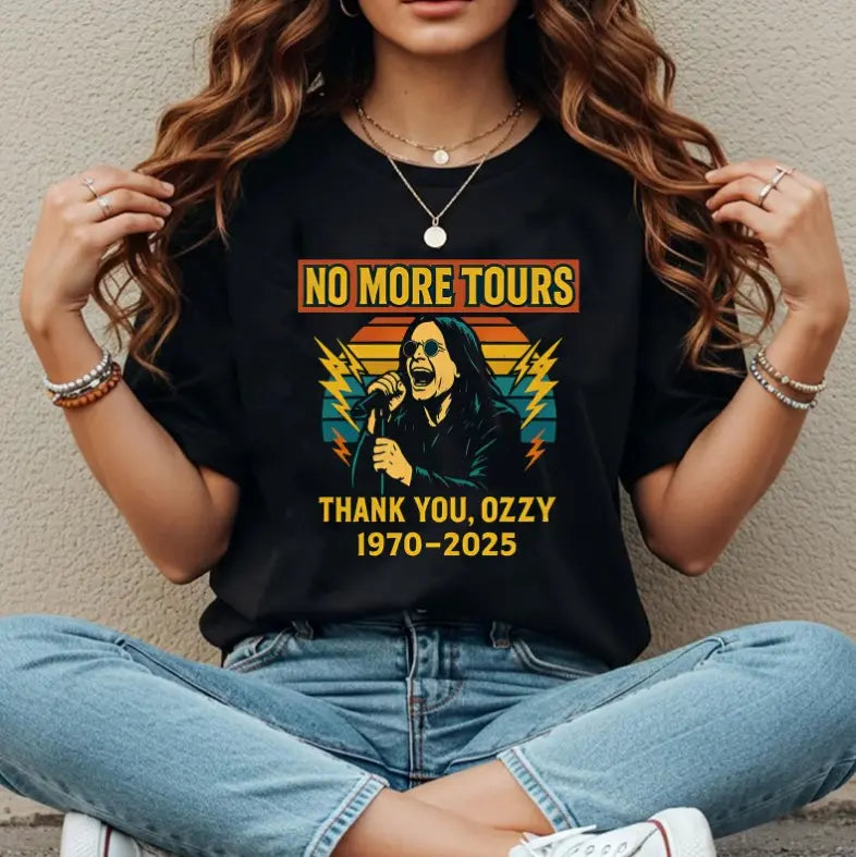 Ozzy Osbourne No More Tours Vintage