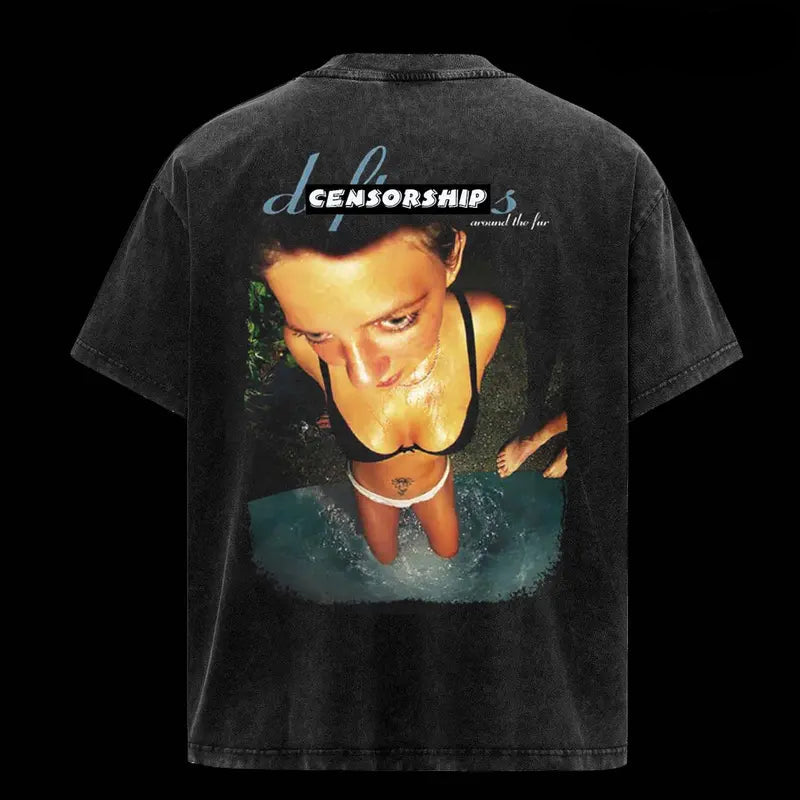 Vintage Deftones around the fur cat band 2 Sides