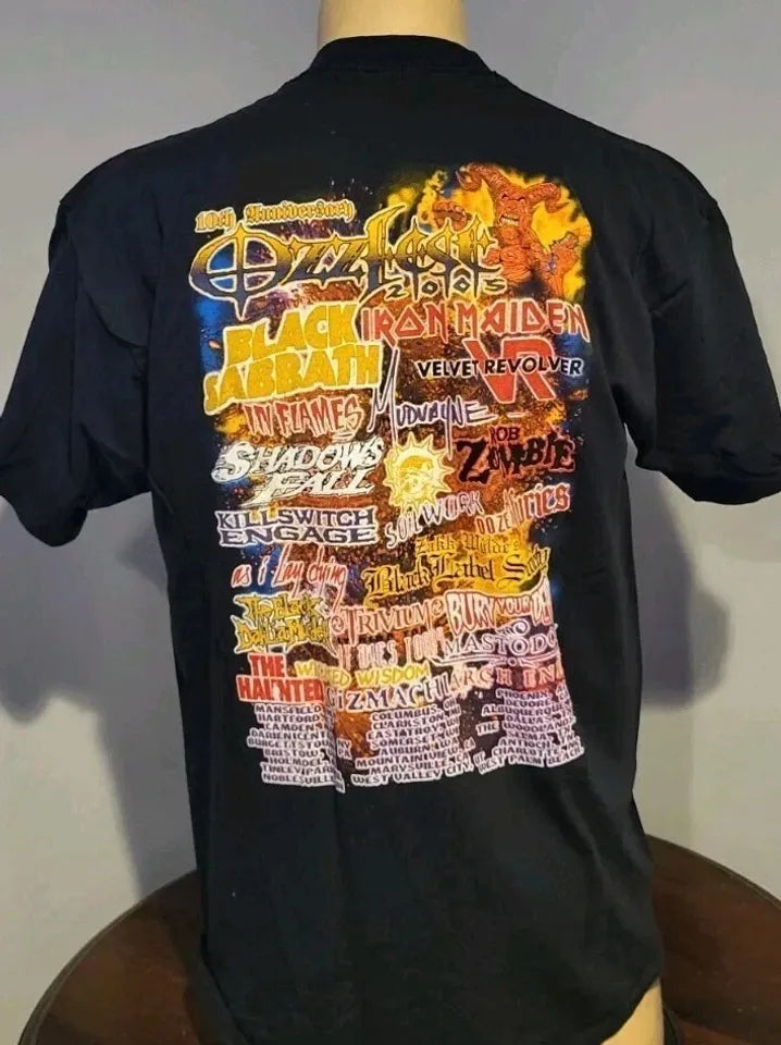 Vintage OZZFEST 2005 2 Sided