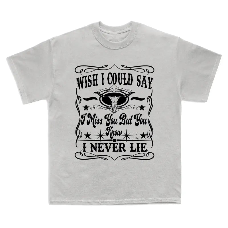 Zachh Top I Never Lie Vintage
