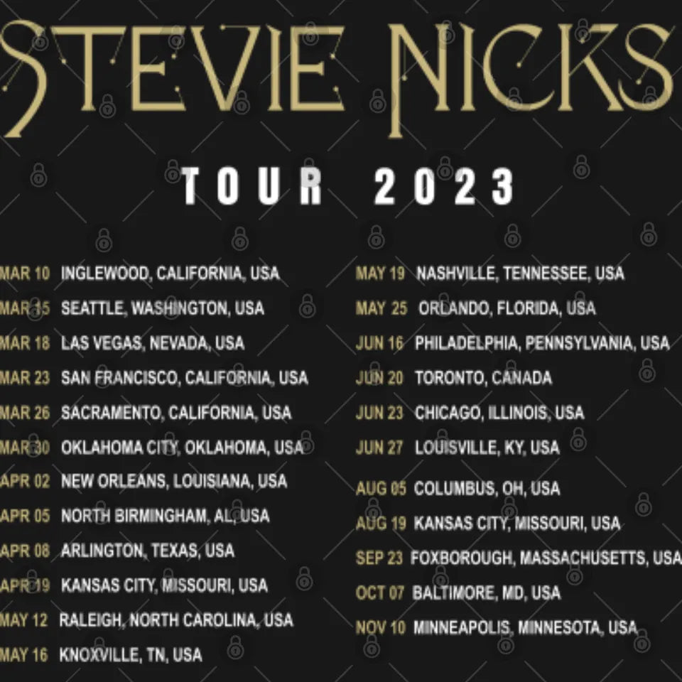 2023 Billy Joel Stevie Nick Two Icons One Night 2 Sides