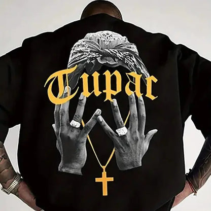 2Pac Streetwear Graphic Back Print
