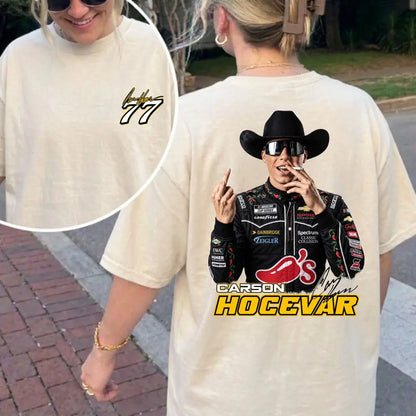 Carson Hocevar Fight 2 Sided