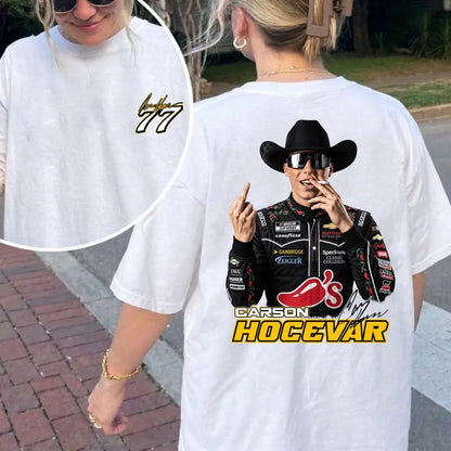 Carson Hocevar Fight 2 Sided