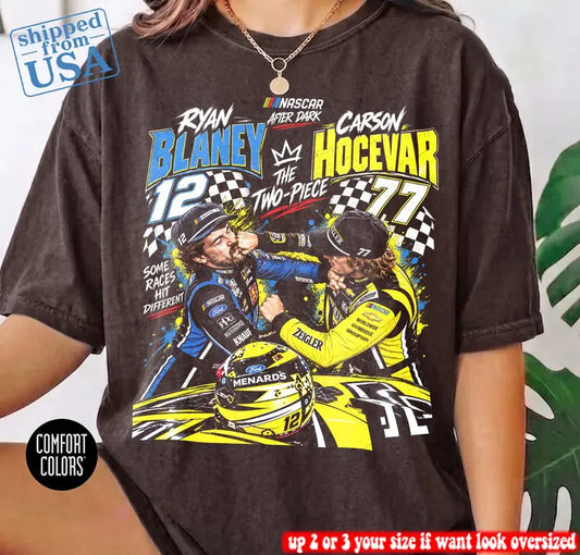Carson Hocevar Ryan Blaney Fight