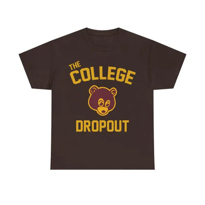 College Dropout Inspired Graphic Tee Menswear Retro