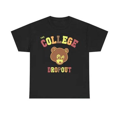 College Dropout Inspired Graphic Tee Menswear Retro