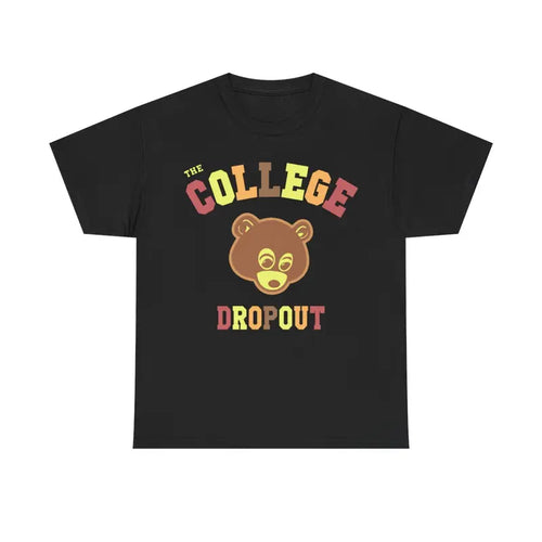 College Dropout Inspired Graphic Tee Menswear Retro