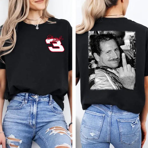 Dale Earnhardt 03 - Racing Middle Finger 2 Sided