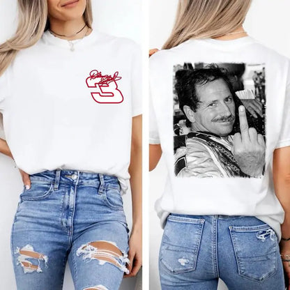 Dale Earnhardt 03 - Racing Middle Finger 2 Sided