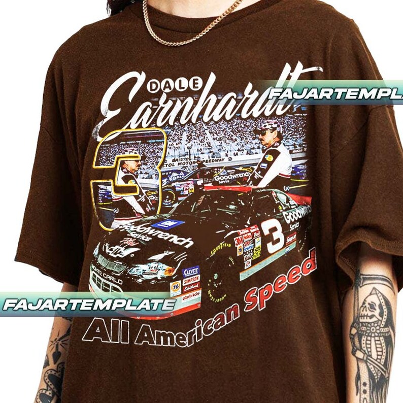 Dale Earnhardt American race car driver Vintage