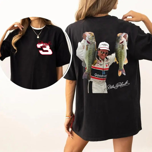 Dale Earnhardt Bass Fishing 2 Sided
