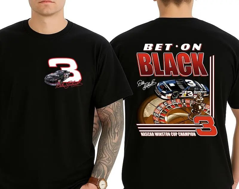 Dale Earnhardt Bet On Black 2 sides