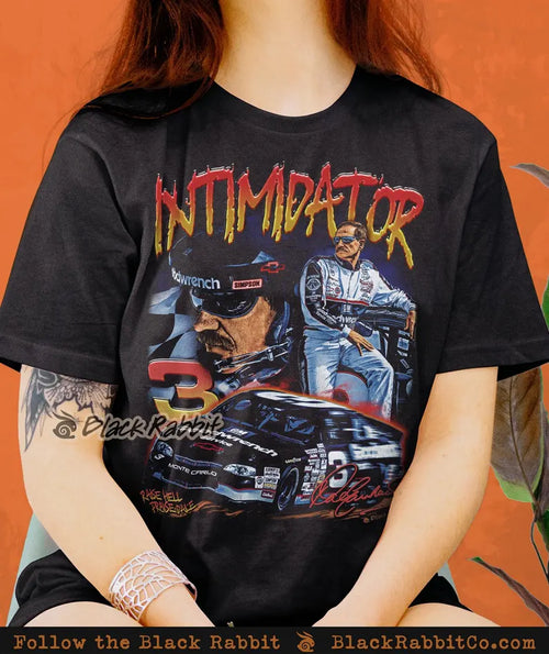Dale Earnhardt Intimidator Raise Hell Praise Dale 90s Recreation Retro