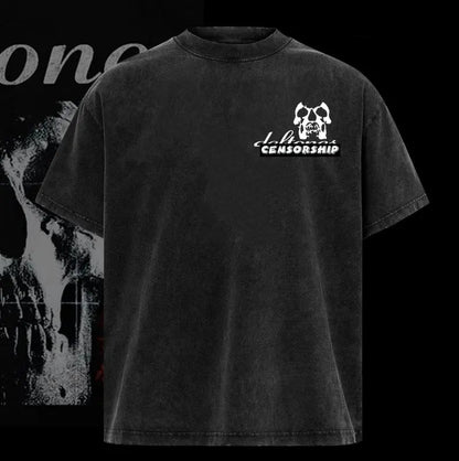Deftones Skull Black Band Concert 2 Sided