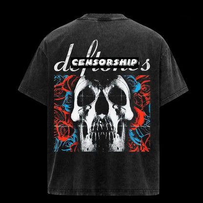 Deftones Skull Black Band Concert 2 Sided