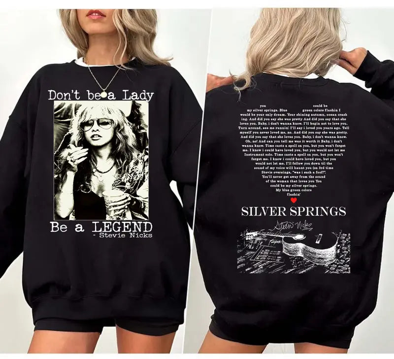 Don't Be A Lady Be A Legend Stevie Nicks Fleetwood Mac 2 Sides