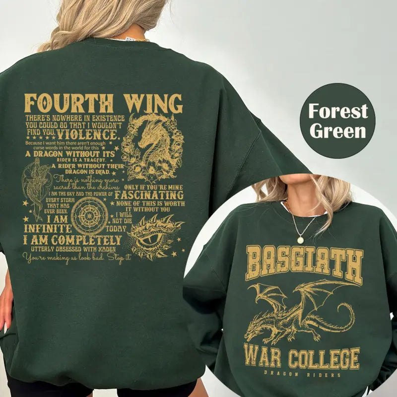 Fourth Wing - 4 Legs Dragon