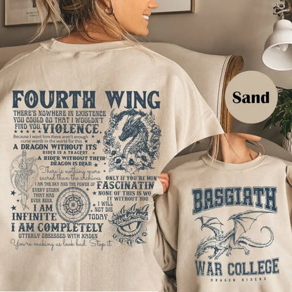 Fourth Wing - 4 Legs Dragon