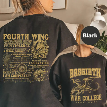 Fourth Wing - 4 Legs Dragon