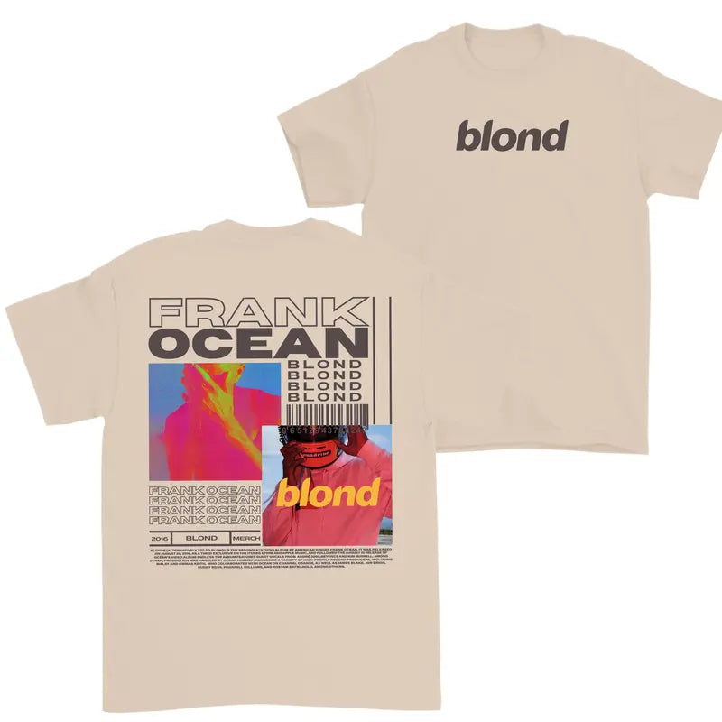 Frank Ocean Blond Graphic  – Vintage Album Cover