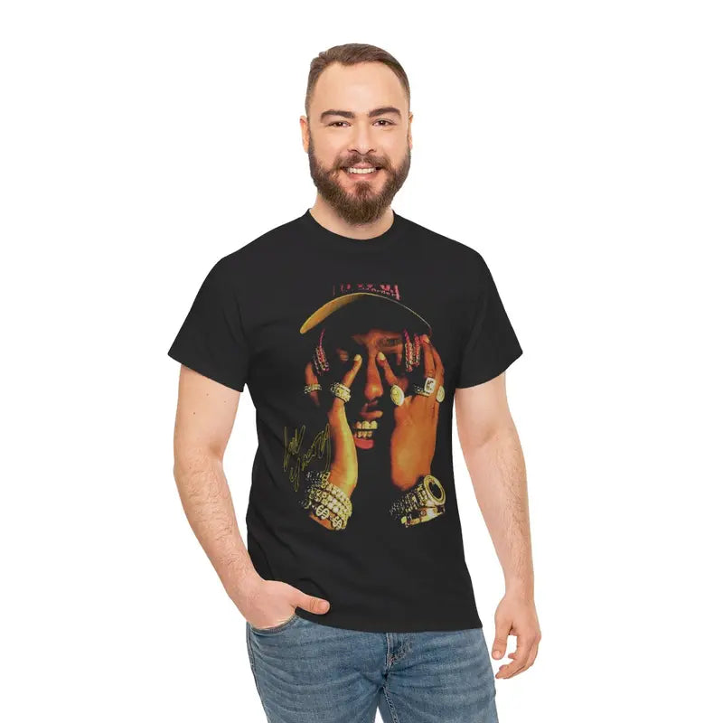 Hard Rap Inspired Vintage Graphic Tee Hip Hop 90s Styled