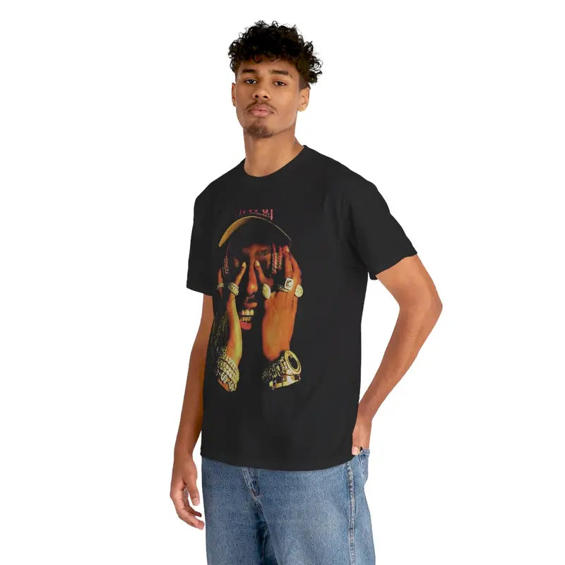 Hard Rap Inspired Vintage Graphic Tee Hip Hop 90s Styled