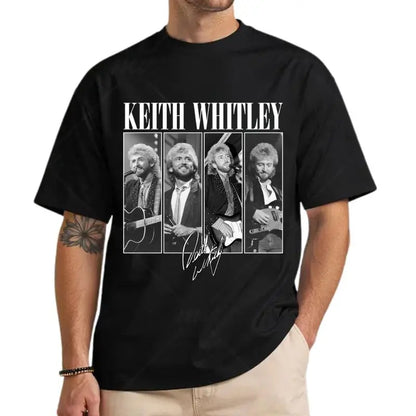 Keith Whitley Country Music Tee Retro Graphic