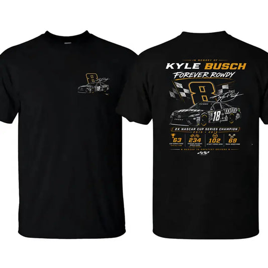 Kyle Busch 1985-2026 Forever Rowdy Racing 2 Sided