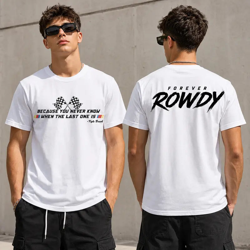 Kyle Busch Memorial Forever Rowdy Legend Tribute 2 Sides