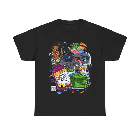 Lucki Rapper Y2k 90s Hip-Hop Vibes Heavy Cotton Graphic