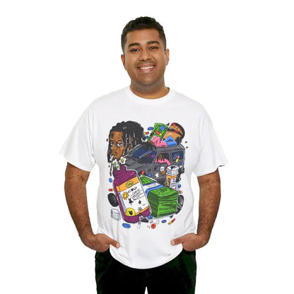 Lucki Rapper Y2k 90s Hip-Hop Vibes Heavy Cotton Graphic