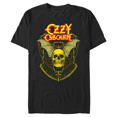 Ozzy Osbourne Men's Skull & Shield Logo