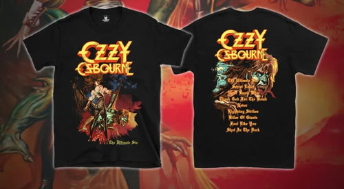 Ozzy Osbourne – The Ultimate Sin Double Sided Metal