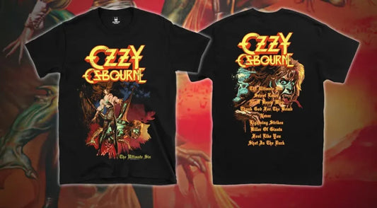 Ozzy Osbourne – The Ultimate Sin Double Sided Metal
