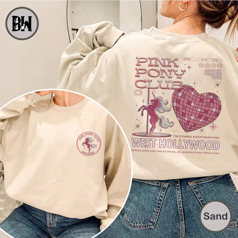 Pink Pony Club 2 Sides