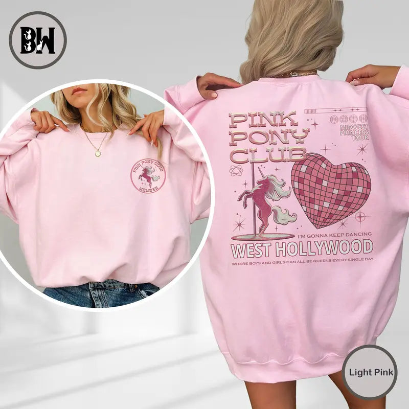 Pink Pony Club 2 Sides