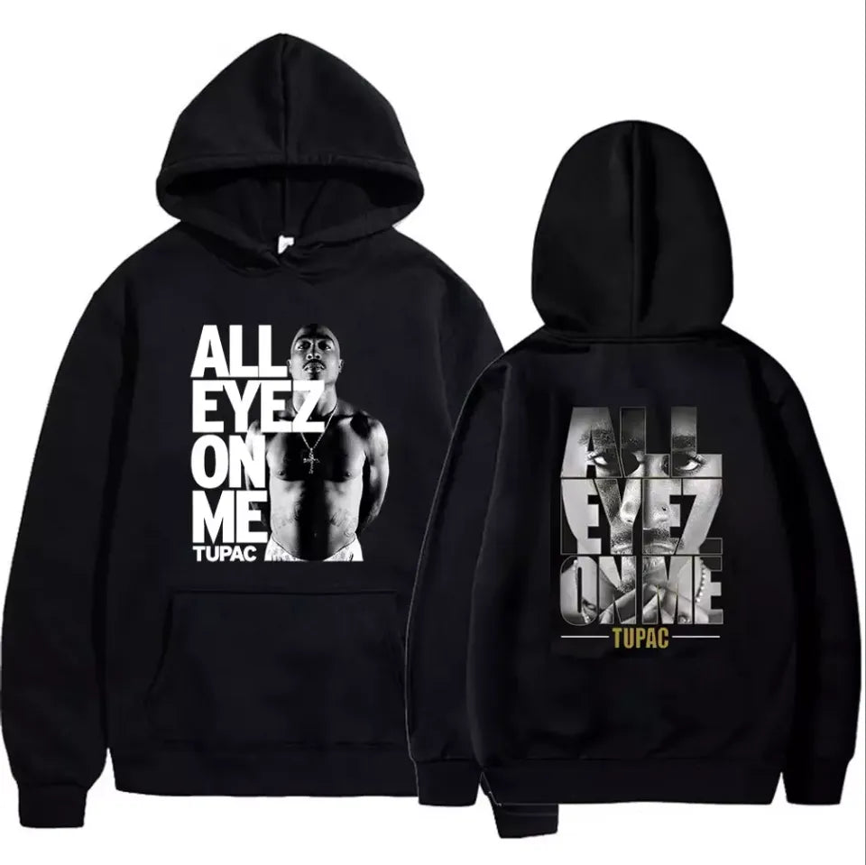 Rapper Tupac 2pac All Eyez on Me 2 sides