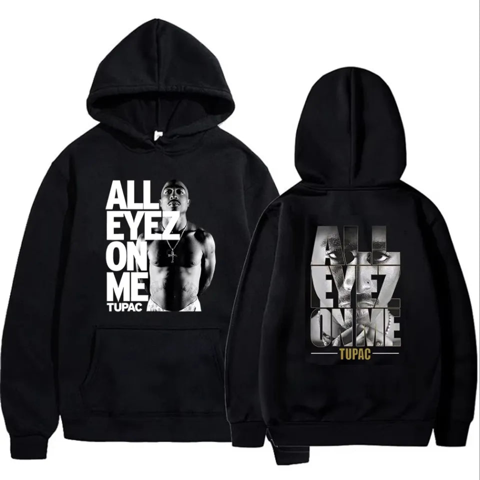 Rapper Tupac 2pac All Eyez on Me 2 sides