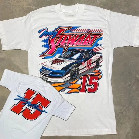 Rare! Deadstock Vintage 1996 Tony Stewart Nascar Busch 2 Sided