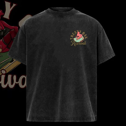 ReTro Treaty Oak Revival Bad Rock Band 2 Sided
