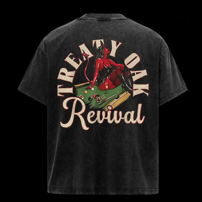 ReTro Treaty Oak Revival Bad Rock Band 2 Sided
