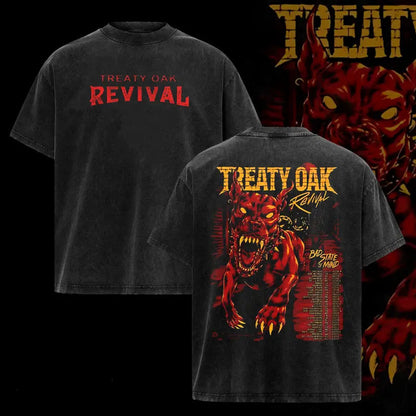 ReTro Treaty Oak Revival Bad State Of Mind Tour Pt 2 2025 2 Sided