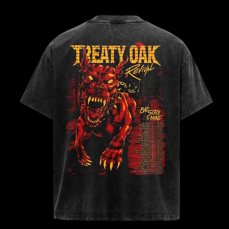 ReTro Treaty Oak Revival Bad State Of Mind Tour Pt 2 2025 2 Sided