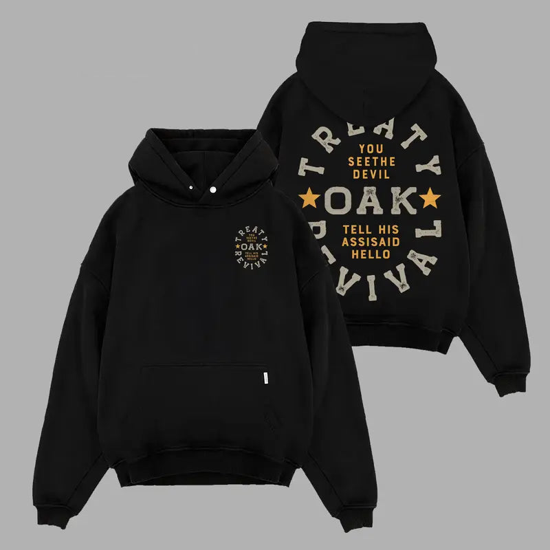 ReTro Treaty Oak Revival Merch Hello 2 Sided