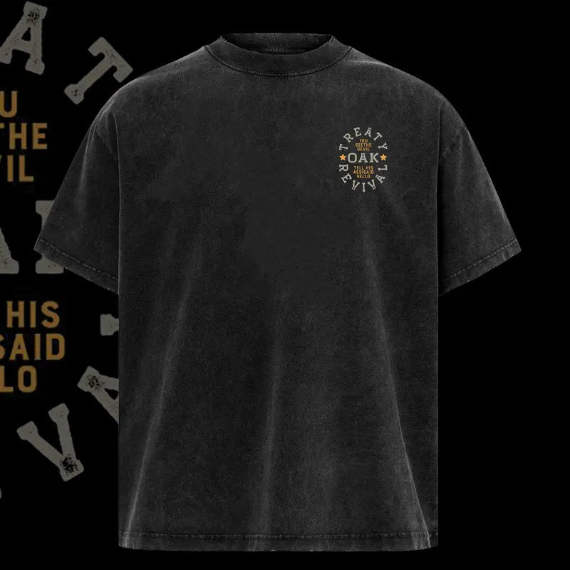 ReTro Treaty Oak Revival Merch Hello 2 Sided