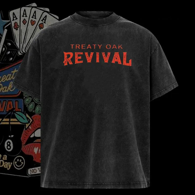 ReTro Treaty Oak Revival Western 2 Sided